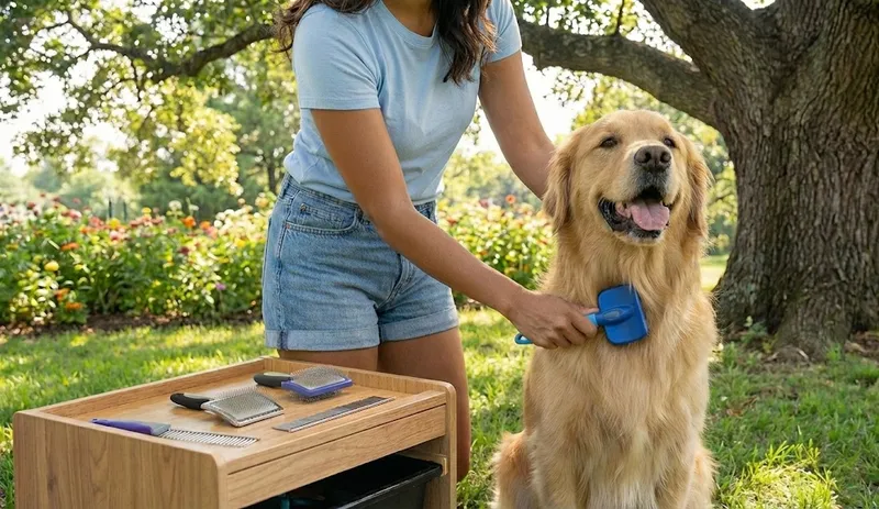 Jak dbać o sierść psa latem? Pielęgnacja sierści w upalne dni