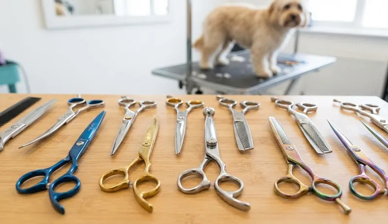 Najlepsze nożyczki groomerskie dla psów - Ranking 2026