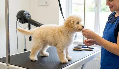 Pierwsze strzyżenie szczeniaka: Kiedy udać się do salonu? Poradnik groomera